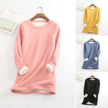 Load image into Gallery viewer, Lamb Fleece Thermal Top