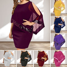 Load image into Gallery viewer, Sequin Plus Size Dress