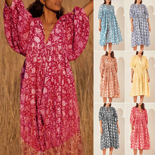 Load image into Gallery viewer, Boho Print Dress