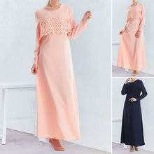 Load image into Gallery viewer, Lace Fake Two Piece Dress