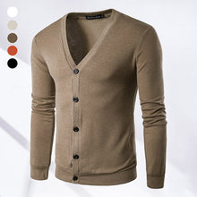 Load image into Gallery viewer, V-Neck Button-Up Cardigan Sweater