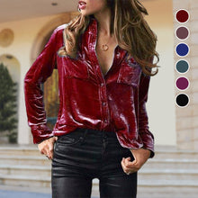 Load image into Gallery viewer, Velvet Shirt