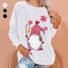 Load image into Gallery viewer, Santa Snowflake Sweatshirt