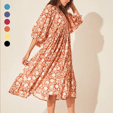 Load image into Gallery viewer, Boho Print Dress