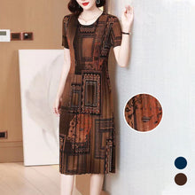 Load image into Gallery viewer, Fashionable Pleated Dress