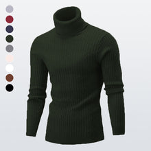 Load image into Gallery viewer, Knitted Men's Turtleneck