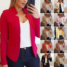 Load image into Gallery viewer, Women's Solid Color Small Suit