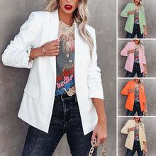 Load image into Gallery viewer, Solid Color Blazer