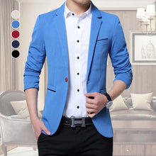Load image into Gallery viewer, Korean Men's Suit Jacket
