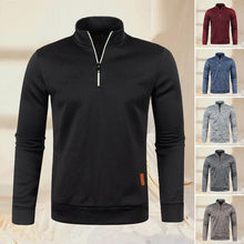 Load image into Gallery viewer, Ziped Thin Sweater