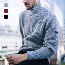 Load image into Gallery viewer, Men's Turtleneck Knit Sweater