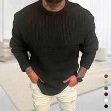 Load image into Gallery viewer, Solid Color Crew Neck Pullover