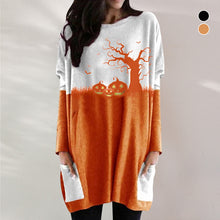 Load image into Gallery viewer, Halloween Pumpkin Dress