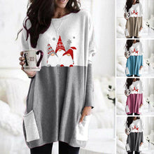 Load image into Gallery viewer, Colorblock Pocket Christmas T-Shirt