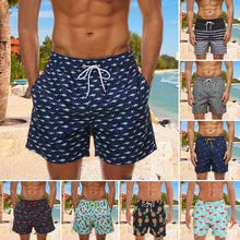 Load image into Gallery viewer, Pantaloncini Casual Beach With Drawstring