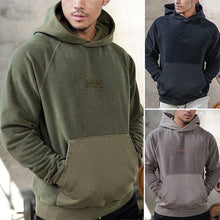 Load image into Gallery viewer, Hooded And Velveted Sweatshirt