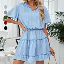 Load image into Gallery viewer, V neck Sleeveless Skirt