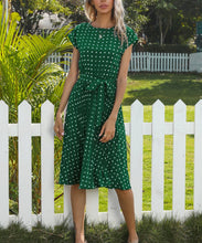 Load image into Gallery viewer, Chiffon Dot Dresses