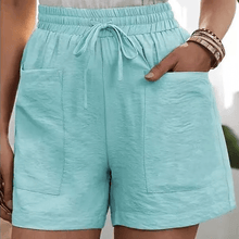 Load image into Gallery viewer, Loose Linen Lounge Shorts