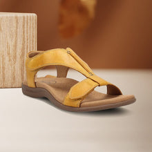 Load image into Gallery viewer, Platform Wedge Velcro Strap Sandals