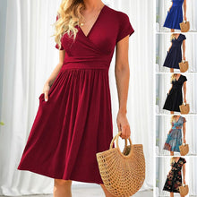 Load image into Gallery viewer, Pocket Print Dress