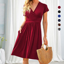 Load image into Gallery viewer, Pocket Print Dress