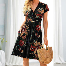 Load image into Gallery viewer, Pocket Print Dress