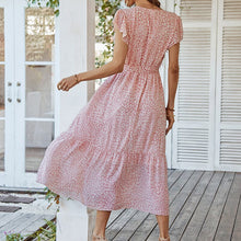 Load image into Gallery viewer, Printed Casual Holiday Dress