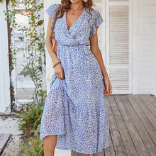 Load image into Gallery viewer, Printed Casual Holiday Dress