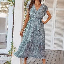 Load image into Gallery viewer, Printed Casual Holiday Dress