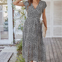 Load image into Gallery viewer, Printed Casual Holiday Dress