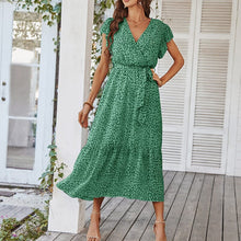 Load image into Gallery viewer, Printed Casual Holiday Dress