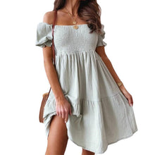 Load image into Gallery viewer, Summer Open-back Off-shoulder Long Dress