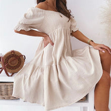 Load image into Gallery viewer, Summer Open-back Off-shoulder Long Dress