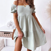 Load image into Gallery viewer, Summer Open-back Off-shoulder Long Dress