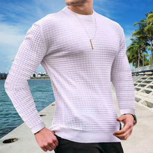 Load image into Gallery viewer, Waffle Slim Cotton T-shirt