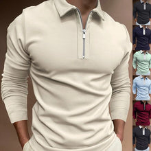 Load image into Gallery viewer, Men Gentlemans Business Long Sleeve Fitness T Shirt