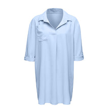 Load image into Gallery viewer, V-Neck Beach Sunscreen Shirt