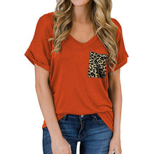 Load image into Gallery viewer, V-neck Loose Short Sleeves