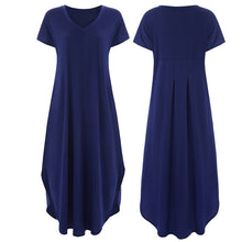 Load image into Gallery viewer, V-neck Slit Long Skirt