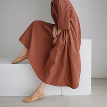 Load image into Gallery viewer, Women's Cotton Casual Soft Dress