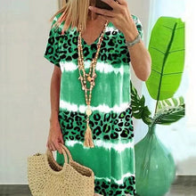 Load image into Gallery viewer, Women's Sexy Leopard Print Casual Midi Skirt
