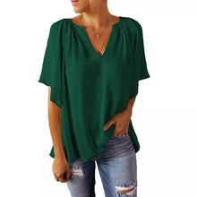 Load image into Gallery viewer, Women's Summer Loose Chiffon Shirt