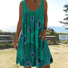 Load image into Gallery viewer, Women's Digital Printing Sexy Suspenders Loose Lace Casual Dress