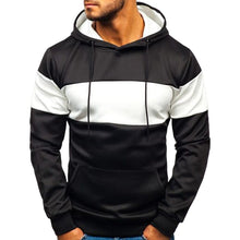 Load image into Gallery viewer, Men's Sports Hooded Sweatshirt With Drawstring