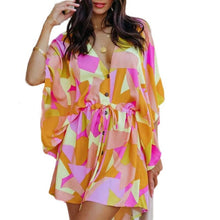 Load image into Gallery viewer, Sexy V-Neck Elastic Waist Dress