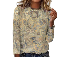 Load image into Gallery viewer, Vintage Print Cotton Shirt