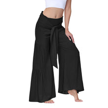 Load image into Gallery viewer, High-waisted Drapey Wide-legged Pants