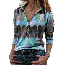 Load image into Gallery viewer, Women's Business Casual Zipper Tops