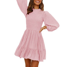 Load image into Gallery viewer, Long Sleeve Ruffle Dress